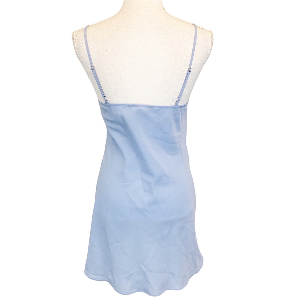 Veronica Beard Slip Solid Blue Womens Medium - image 2